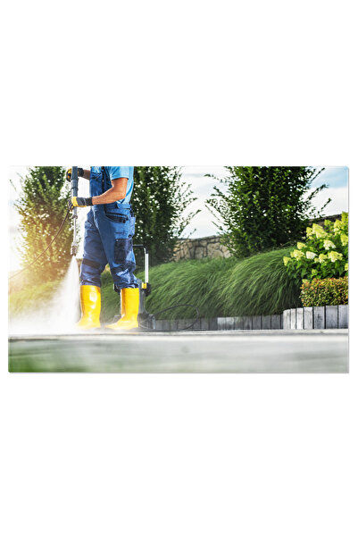 StoryGift Romania Tablou Canvas Lucrator De Gradina Caucasian Spaland Cu Pres...