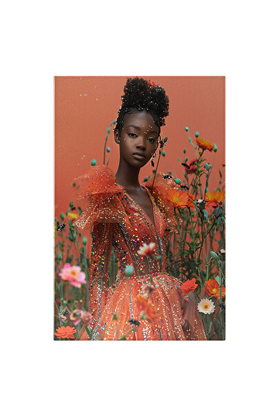 StoryGift Romania Tablou Canvas Florile Colorate Si Parfumate In Mijlocul Car...