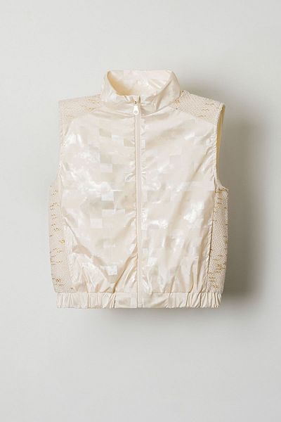 HAUSEkids 8-14 Years Shine Premium Girl's Vest-Ecru