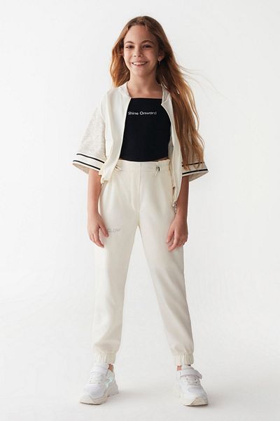 HAUSEkids 8-14 ani Glow Girl Pantaloni-Ecru
