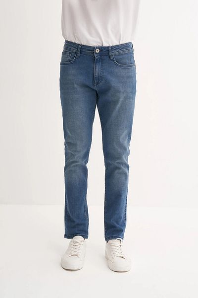 Cazador Terry Slim Fit τζιν παντελόνι με κανονική μέση 720