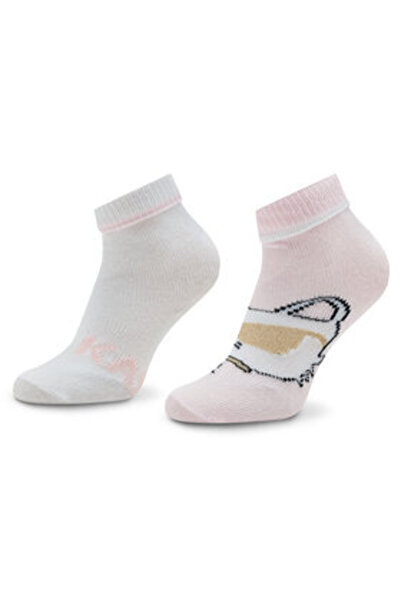 Karl Lagerfeld Kids șosete unisex pentru copii Z90039 roz