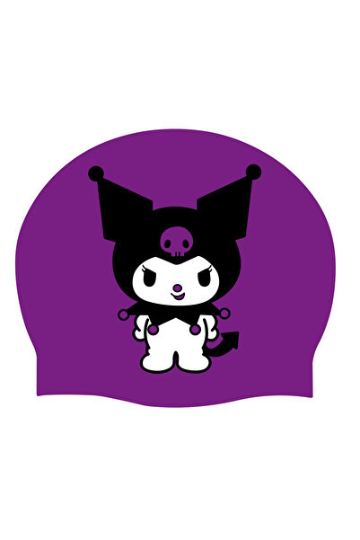 bostancı Kuromi Baskılı Silikon Bone Yüzücü Havuz Ve Deniz Bonesi