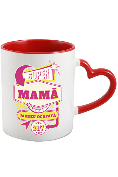 StoryGift Romania Cana super mama mreu ocupata iubire familie ziua mamei, 330...