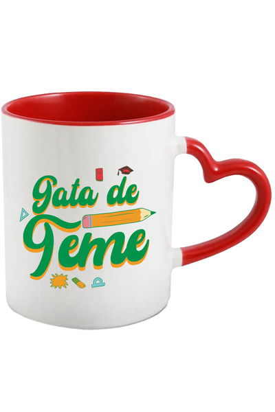 StoryGift Romania Cana cu Rechizite Scoala Creion Text In Limba Romana Gata D...