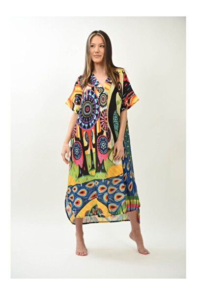 FASHIONLAND ΜΑΚΡΙΑ ΗΜΙΑΠΟΓΕΙΑΚΗ ΦΟΡΕΜΑ ΠΑΡΑΛΙΑΣ BALI ΜΟΝΟΣ ΤΡΟΠΟΣ ΜΕ ΜΕΣΗ Πολ...