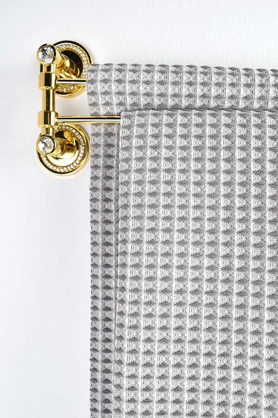 birizmoda Kira Checkered Bath Towel - Lilac