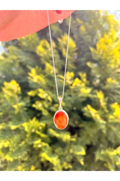 hermesshealing Yemen Akik Taşı Kolye