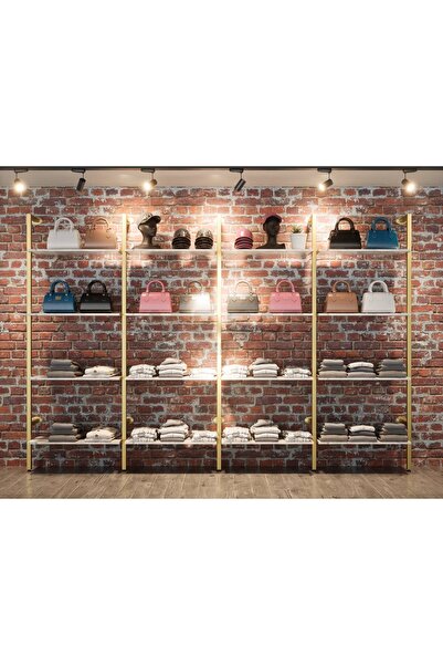 AFE DEKOR Mağaza Raf Sistemi, Askılık Sistemi, Butik Rafı, Mağaza Stand, Giyinme Odası-375*250