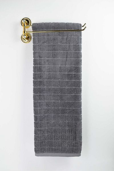 birizmoda Quatro Microcotton Bath Towel - Anthracite