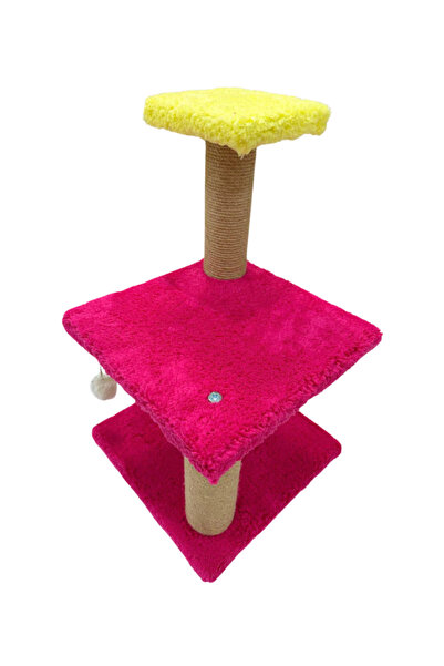 Komano Pontika Multi-Storey Kitten Scratching Post Colorful
