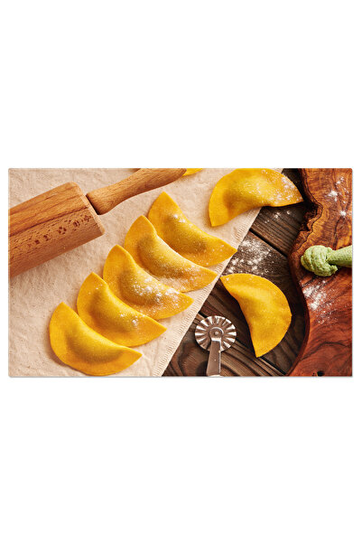 StoryGift Romania Tablou Canvas Ravioli De Casa Cruda Cu Spanac Si Ricotta O ...