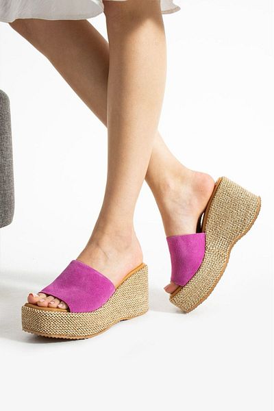 CICIKIZ Γυναικείες παντόφλες Wedge Heel