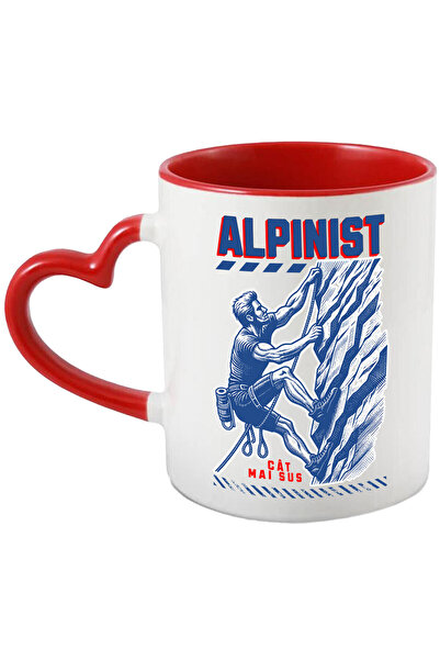 StoryGift Romania Cana cu Barbat Aventura Sport Catarare Pe Stanca Text Alpin...