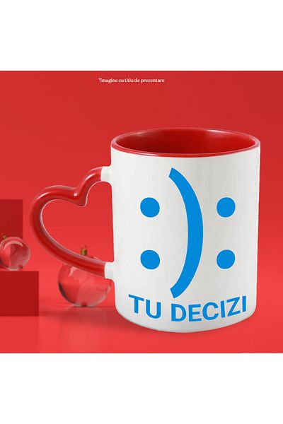 StoryGift Romania Mug With Smiling Face And Sad Face Irony Kids Joke Anxiety Depression, What, With, stg