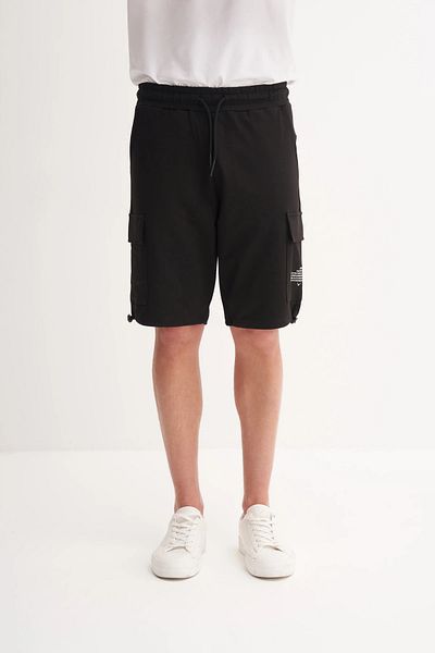 Cazador Slim Fit Skinny Leg Lycra Cargo Bermuda Shorts 6072