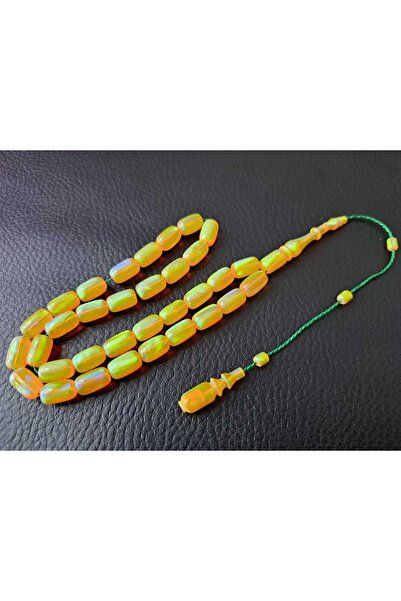 Naz OPAL TAŞI TESBİH SÜLEYMAN ÇELİK İMZALI HALKALI SIRALI İMAMESİ İLE