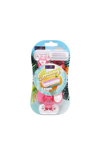Linarose Lina Rose Refia Plus Aloe Vera Razor - 3 Pieces