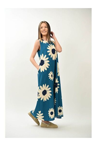 FASHIONLAND ΦΟΡΕΜΑ ΓΙΑ ΤΗΝ ΗΜΕΡΑ ΜΕ ΑΝΘΙΣΜΕΝΟ ΣΧΕΔΙΟ ΚΑΙ ΤΣΕΠΗ MIRAGE ΜΟΝΑΔΙΚ...