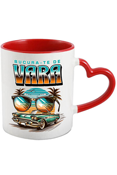 StoryGift Romania Cana cu Masina vintige Ochelari De Soare Pomi Tropicali, Te...