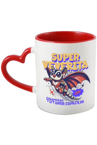 StoryGift Romania Cana Super veverita-campioana tuturor copacilor, 330ml, Cer...