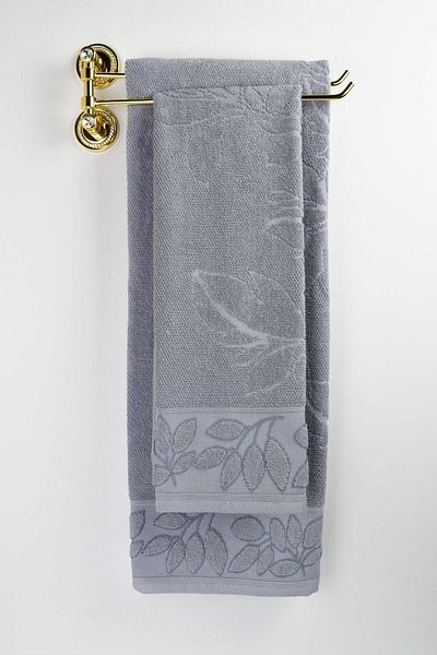 birizmoda Laurel Bath Towel - Gray