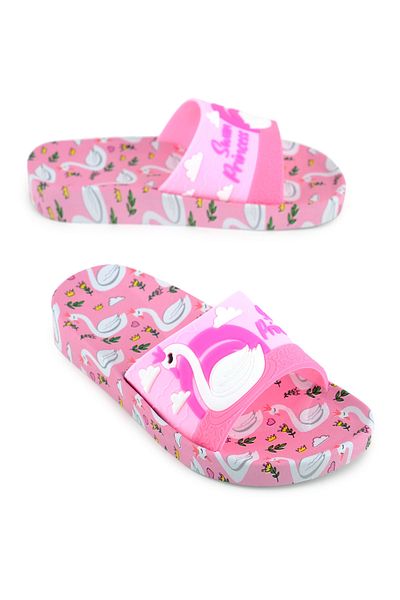 GEZER Girl's Summer Wet Floor Suitable for Use Comfortable Sole Home Garden Beach Pool Slippers