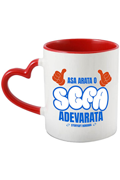 StoryGift Romania Cana cu Maini Stil Mickei Mouse Iubitorii Munca Text Asa Ar...