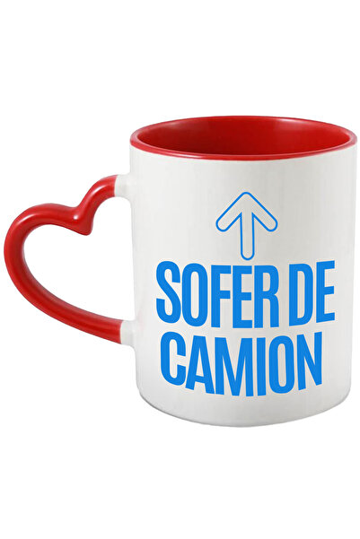 StoryGift Romania Cana cu Iubitor De Camioane Meserie Sageata Text Sofer De C...