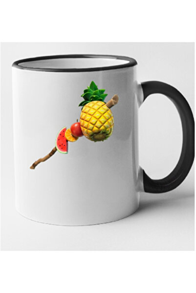 OEM Cană personalizată Fortnite cu mâner negru - Târnăcop de kebab Tropical H...