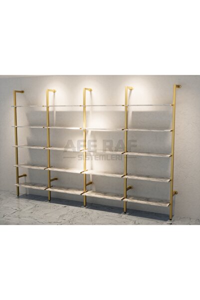 AFE DEKOR Mağaza Raf Sistemi, Askılık Sistemi, Butik Rafı, Mağaza Stand, Giyinme Odası-255*250