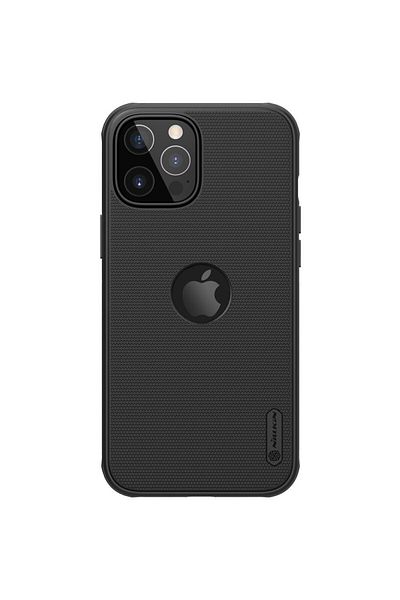 Nillkin Protective case, Nillkin, Super Frosted Shield, for iPhone 12 Pro Max, Black