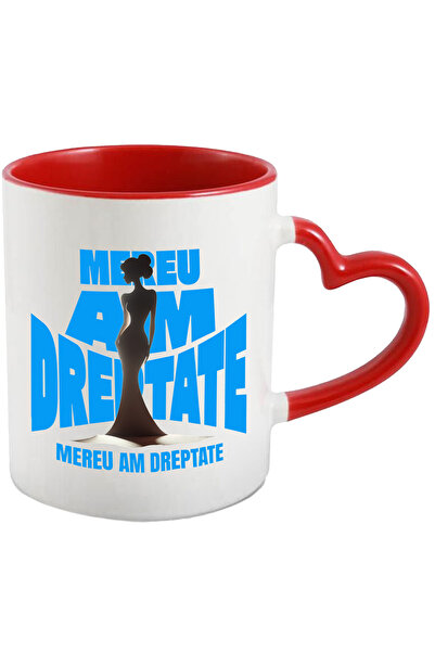 StoryGift Romania Cana cu Citate Silueta Umana Feminina Text Mereu Am dreptat...