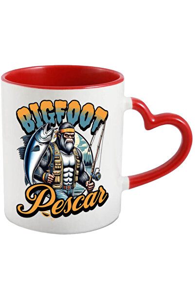 StoryGift Romania Cana cu Gorila Maimuta Cu Bandana Si Vesta Pescuit Captura ...