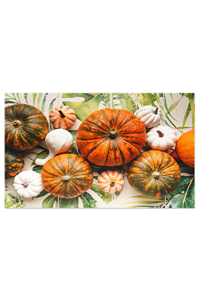 StoryGift Romania Tablou Canvas Cu Dovleci De Toamna - Decor De Halloween Si ...