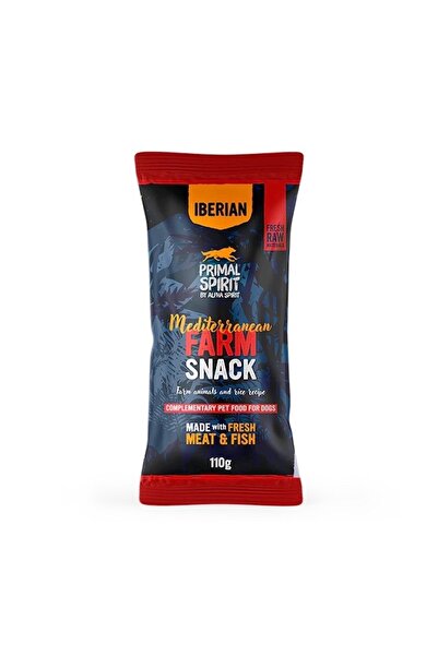 Alpha Spirit PRIMAL SPIRIT SNACK Fermă Iberică Mediteraneană (110gr)