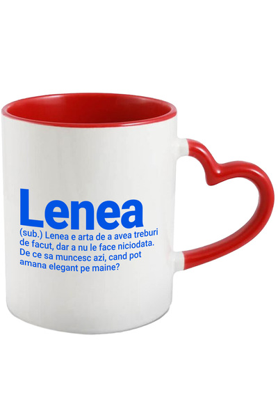 StoryGift Romania Cana cu Subsatantiv Si Definitie Haioasa Text Lenea Este Ar...