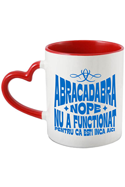 StoryGift Romania Cana cu Design Iluzie Optica Magician Vraji Text Abracadabr...