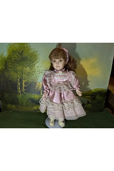 tayfuntufan antika koleksiyon 39 cm boyunda porselen bebek - 9jks872