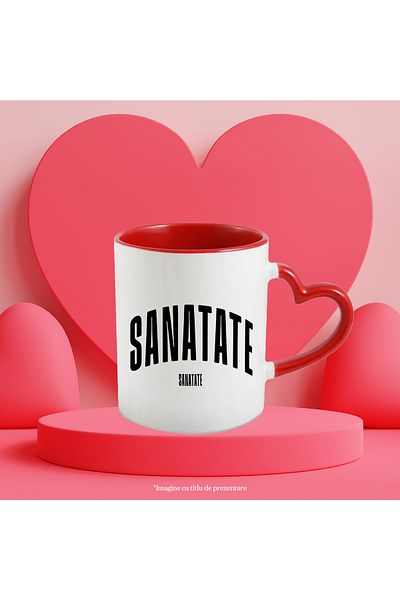 StoryGift Romania Mug The Word Health, Motivational, Self Help, Self Understanding, Appreciation, , With ,STG.