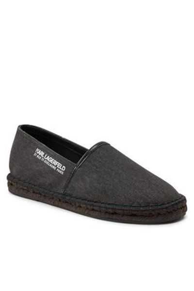 Karl Lagerfeld Men's Espadrilles KL70119 Black