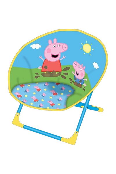 Peppa Pig Folding chair, Plastic/Fabric, 48 cm, Multicolor, Peppa Pig