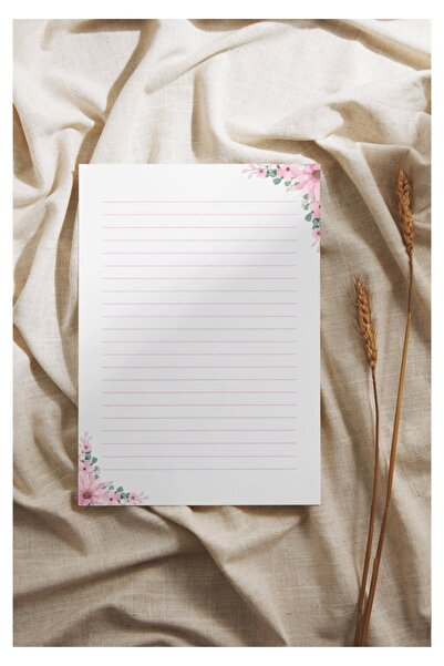 Genel Markalar A6 Pinterest Pembe Çiçek Çek-Kopar Notepad, memopad, note deft...
