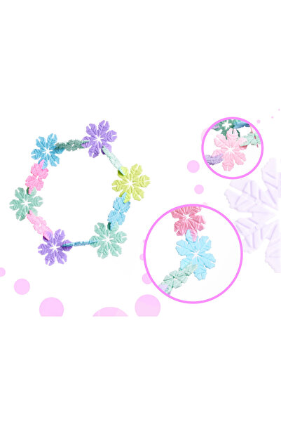 zola Children's construction game, multicolored snowflakes, 700 plastic pieces, 2.7 cm/piece