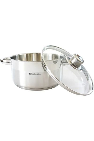 SCHMITTER Schmitter stainless steel pot, 3-layer bottom, size 18x10 cm, 2.5 L