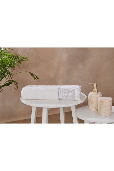 Özdilek Özdilek Romantic Touch Bath Towel 90X150 cm