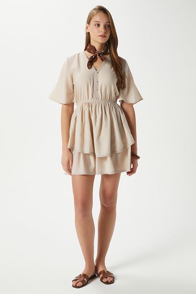Ritnice Rochie midi cu talie elastică Devin Stone pentru femei