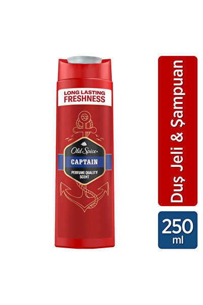 Old Spice Captain Şampuan ve Duş Jeli 250 ml