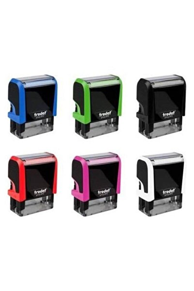Trodat Standart Kaşe Otomatik 47X18 Kırmızı Kasa Kırmızı Keçe 4912 / Trodat