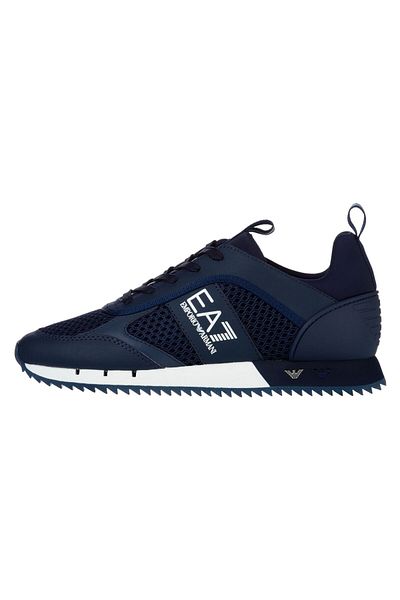 EA7 Emporio Armani Pantofi Sport Emporio Armani Ea7 Pentru Barbati Black&white Laces - X8x027xk0500d813 .